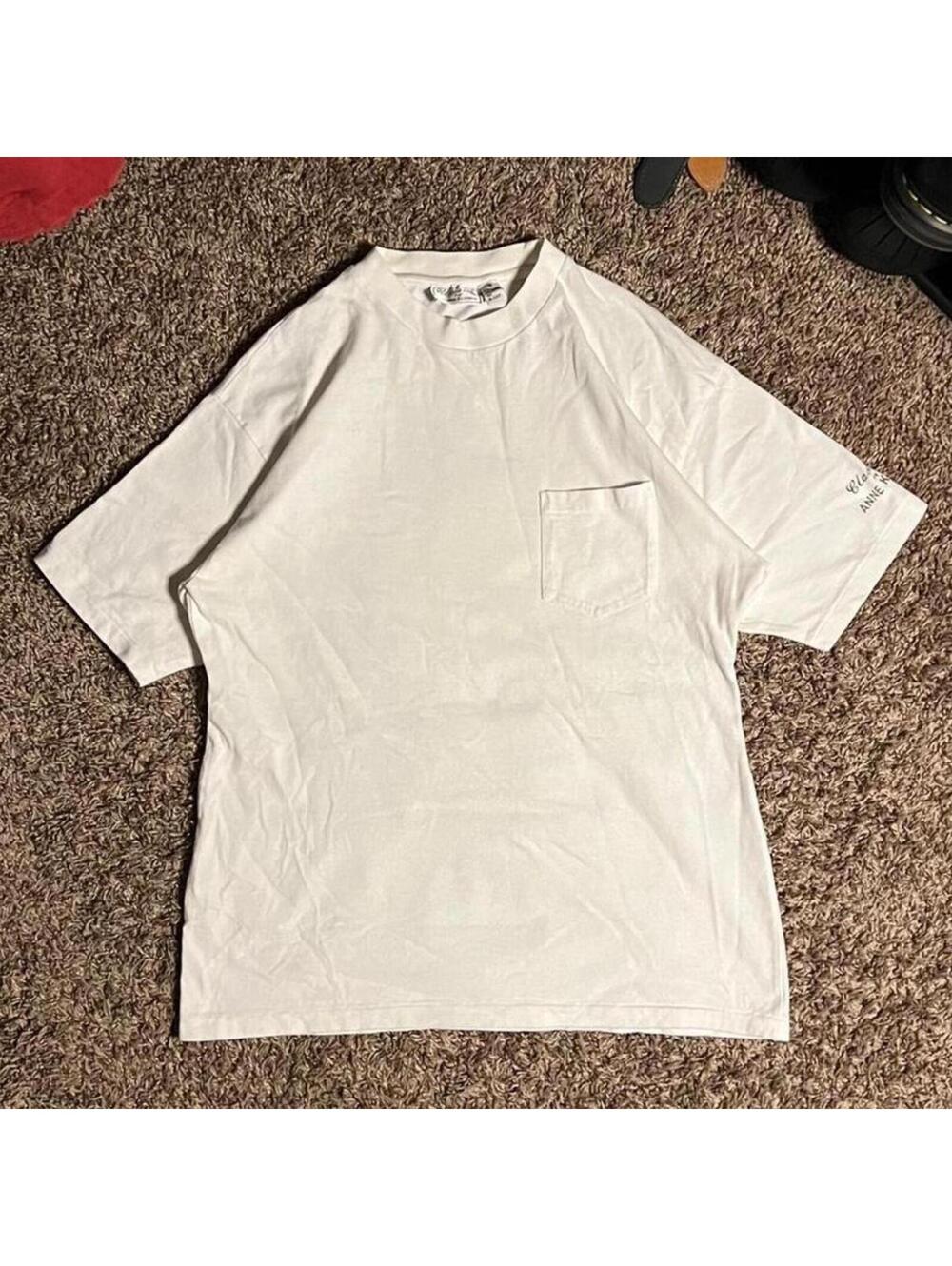 Anne Klein Men's White Tshirt